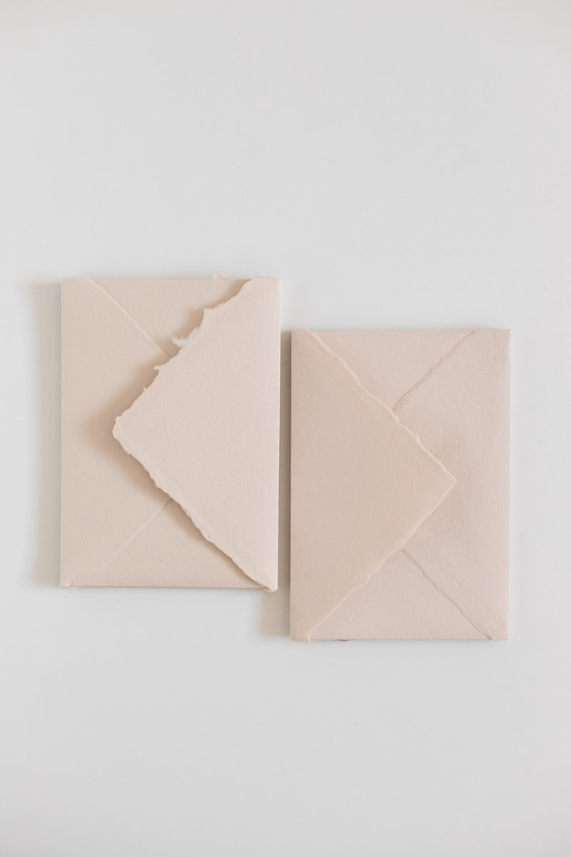 Pale Blush DIN C6 Envelopes